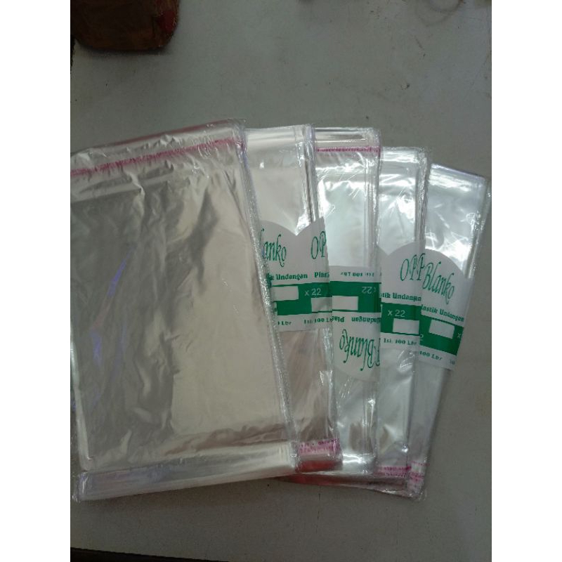 Jual Plastik Undangan Pakai Lem Opp Lem Shopee Indonesia