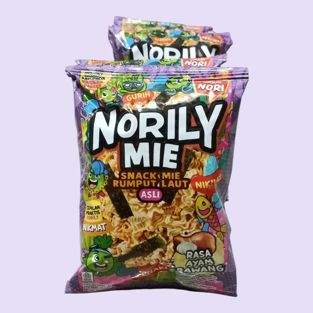 Jual NORILY Mie Snack Mie dengan Rumput Laut 20gr [10 pcs] | Shopee ...
