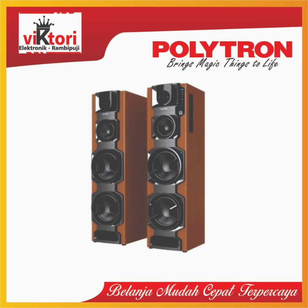 Jual POLYTRON PAS 8E20 speaker aktif bluetooth karaoke super bass ...