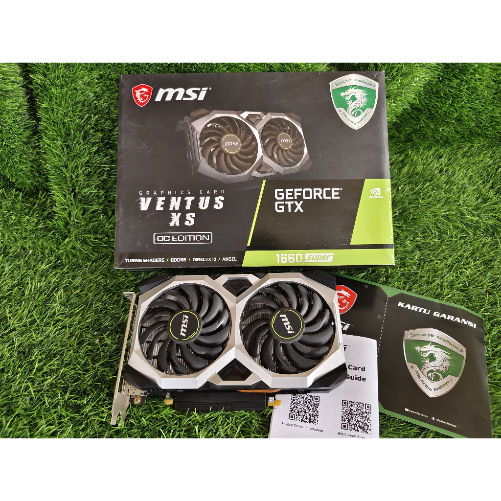 Jual GTX 1660 Super 6Gb MSI GTX 1660 super 6gb Gddr6 Ventus Garansi ...