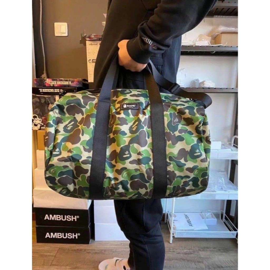 A・BATHING APE】leopard camo bag 90s 初期 【公式通販】