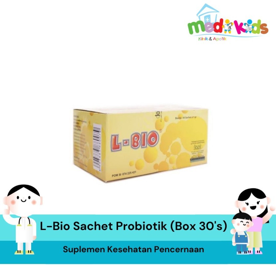 Jual L- Bio L Bio Lbio Sachet - Probiotik obat pencernaan Anak Bayi ...