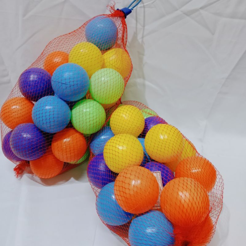 Jual bola plastik, bola kecil mandi bola warna warni isi 2…