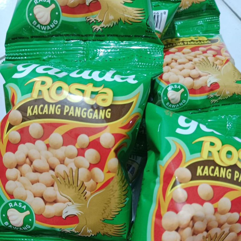 Jual [11 gram x 10] garuda rosta kacang panggang | Shopee Indonesia