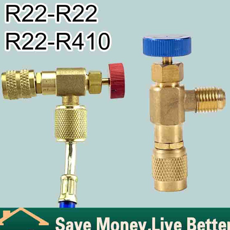 Jual HJ6 R22R41 Charging Vae Converter Sambungan Manifold Adapter Katup ...