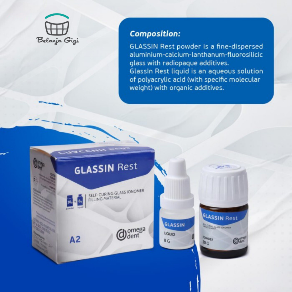 Jual Glass Ionomer Filling Cement Restorative Omegadent Glassin Rest ...