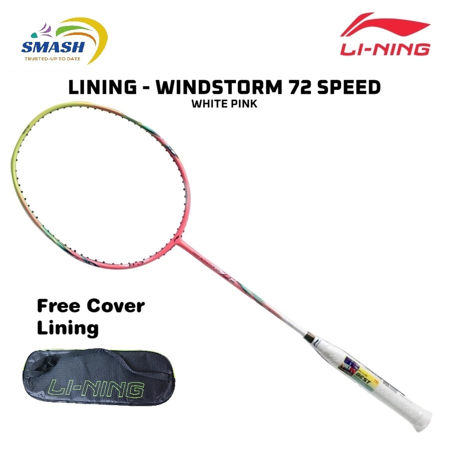 Jual ( Free Cover Lining ) Raket Badminton Lining Li-ning Windstorm 72 ...