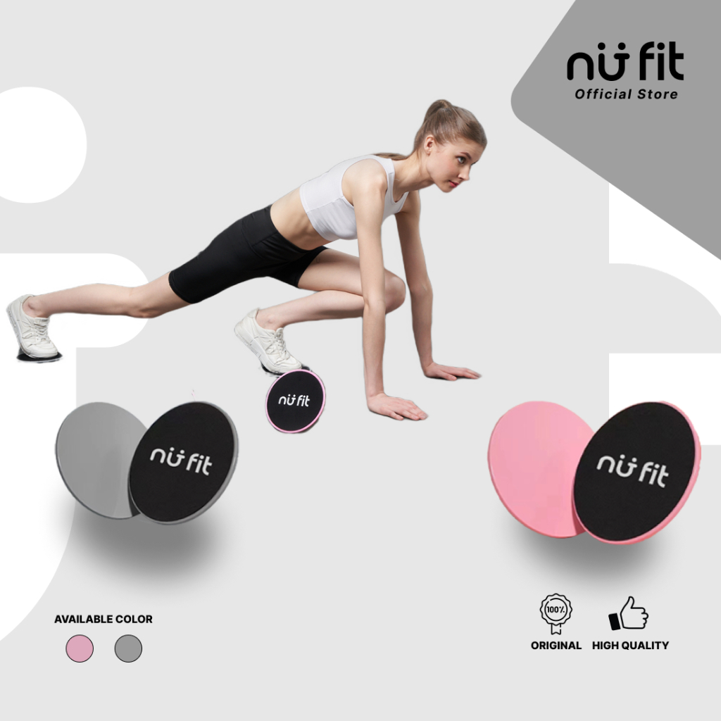 Jual Nu Fit - (1 Set isi 2 Pcs) Core Slider Bulat / Slider Olahraga ...