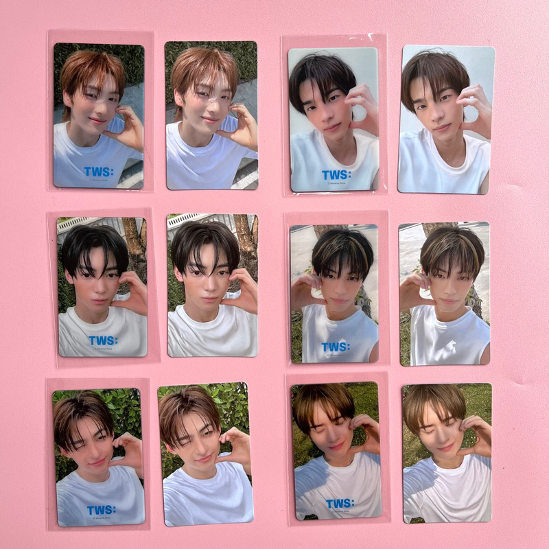 Jual [Ready] POB weverse Photocard TWS official cermin dohoon shinyu ...