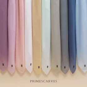 Primescarves HARA Voal 120x120 Part 1 Hijab Segiempat Voal Premium Jilbab Segi Empat Premium