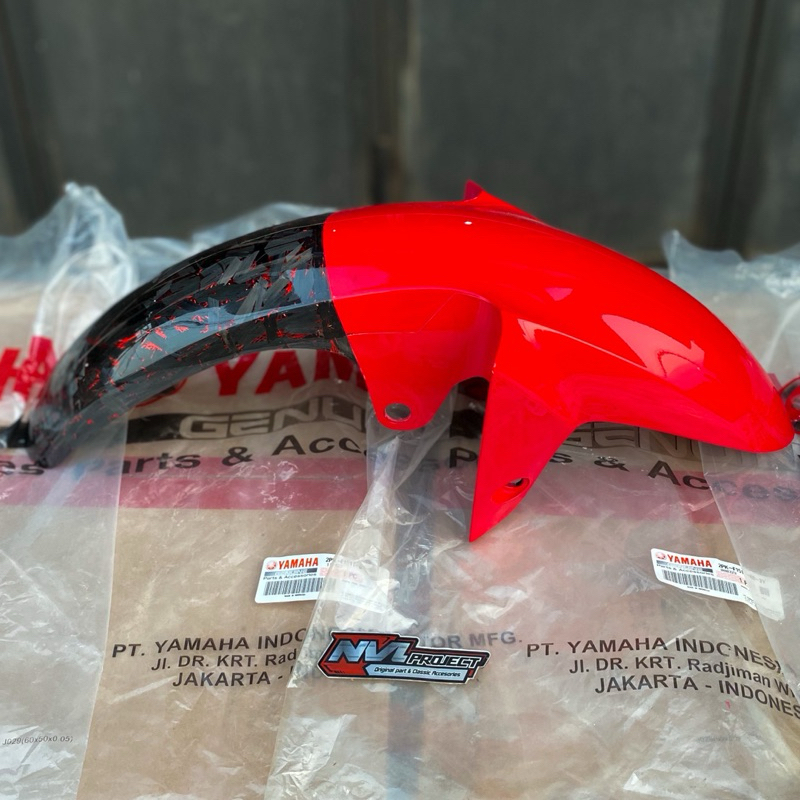Jual Spakbor slebor R15 original baru yamaha sudah di carbon forged ...