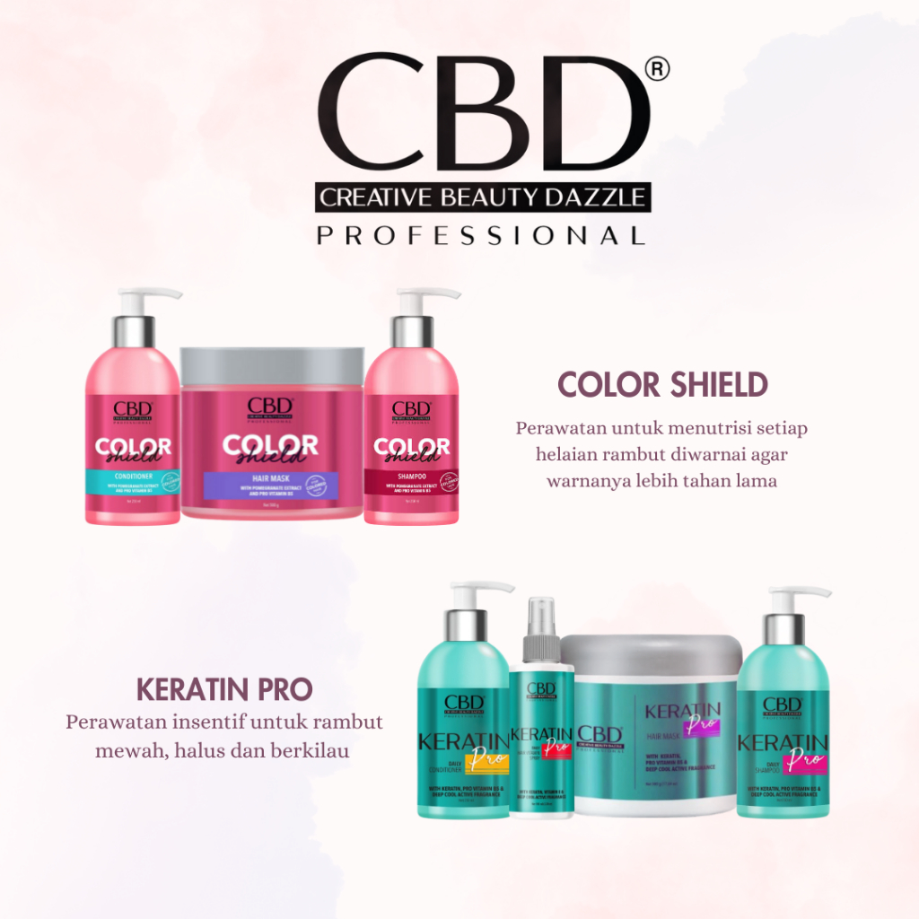 Jual CBD Professional Hair Treatment Color Shield || Keratin Pro ...