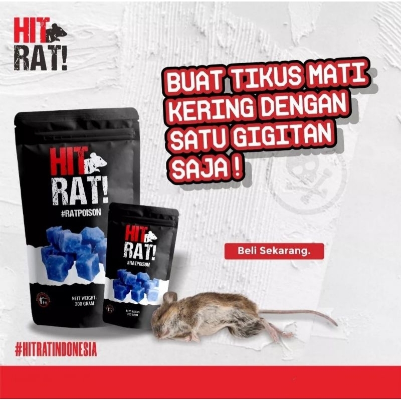 Jual HITRAT !! RACUN TIKUS , SOLUSI CERDAS BASMI TIKUS | Shopee Indonesia