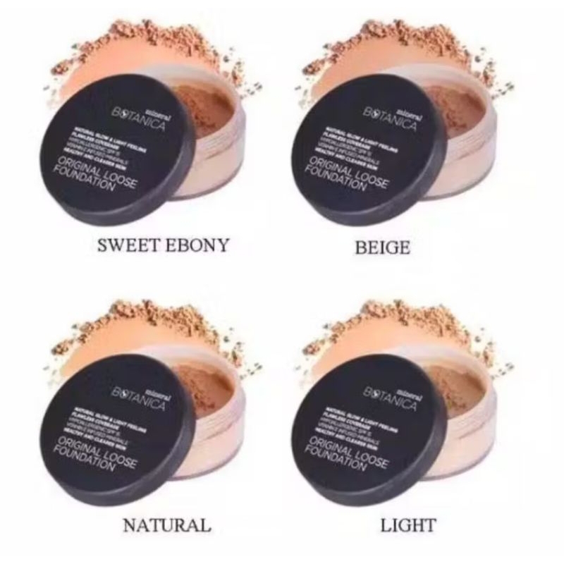 Jual Mineral Botanica Original Loose Foundation 15gr | Shopee Indonesia