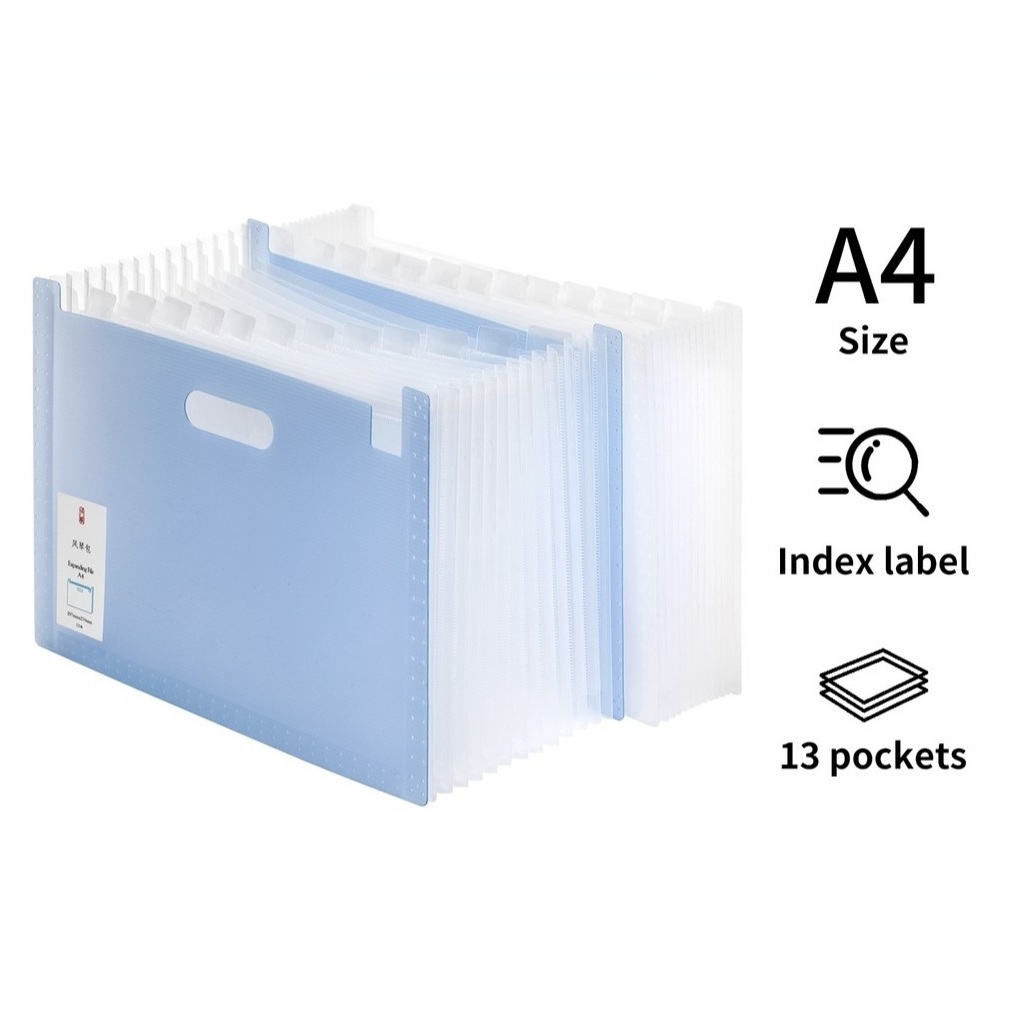 Jual Deli Expanding File A4 13 Pocket - Tempat Penyimpanan Berkas ...