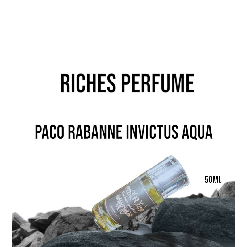Jual Perfume PACO RABANNE INVICTUS MAN 50 ML Parfum Tahan Lama Best ...