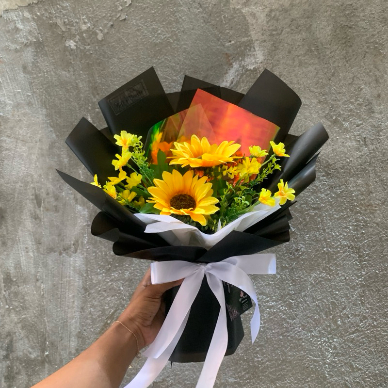 Jual Bouquet Bunga Matahari / Buket Bunga Matahari / Sun Flowers ...