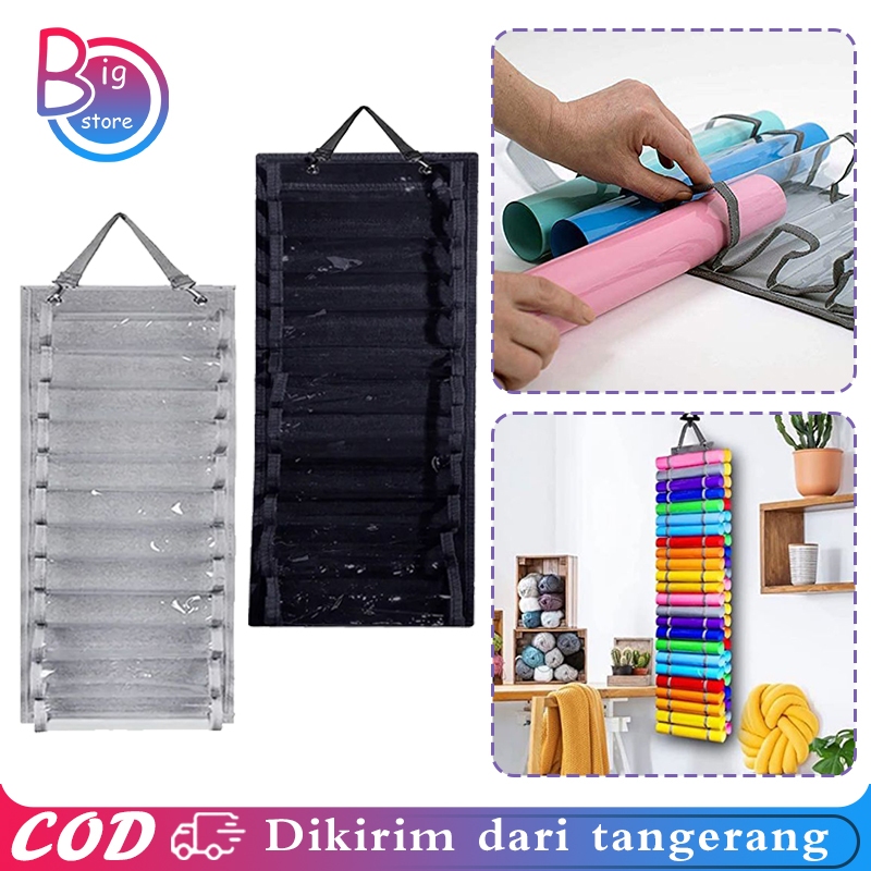 Jual 1set Vinyl Holder Gantung Display Vinyl Rak Polyflex Tempat Stiker ...