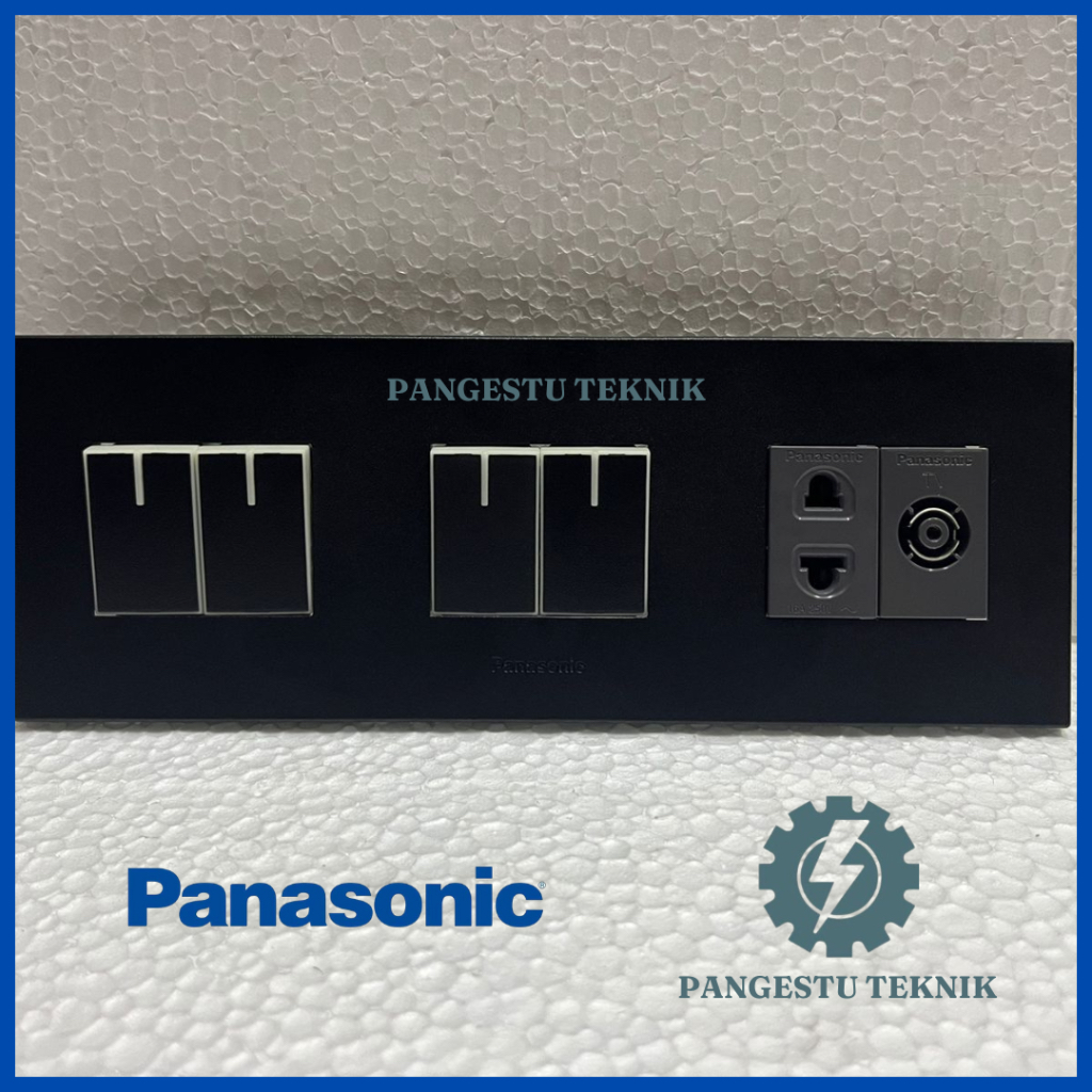 Jual Panasonic Jack Antena Plus Empat Saklar Engkel Kecil Plus Stop ...