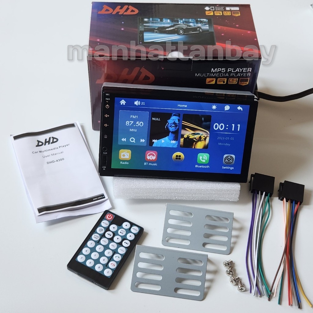 Headunit Double Din MP5 Player DHD-4300 BODI PENDEK