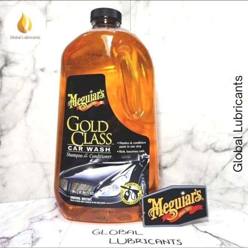 Meguiar's Gold Class Carwash Shampoo & Conditioner 1,89 ltr