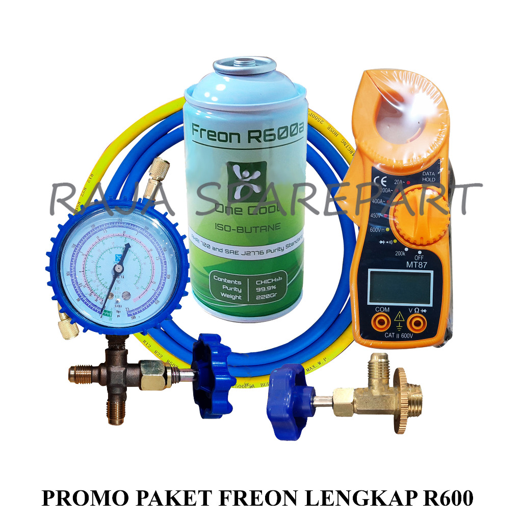 Jual PAKET FREON R600 / PAKET HEMAT PENGISIAN FREON / PROMO PAKET FREON ...
