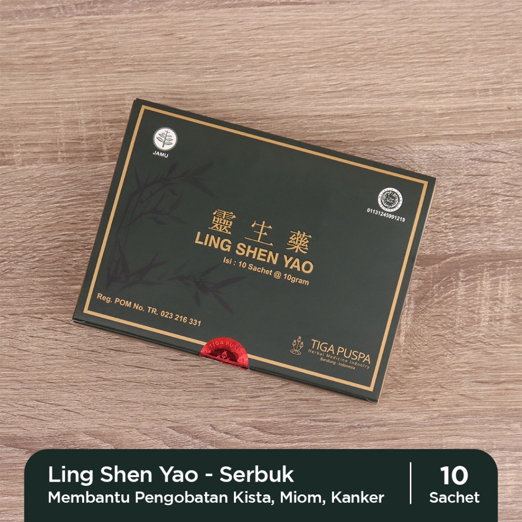 Obat Kista Herbal | Ling Shen Yao | Kanker Kista Miom | Serbuk