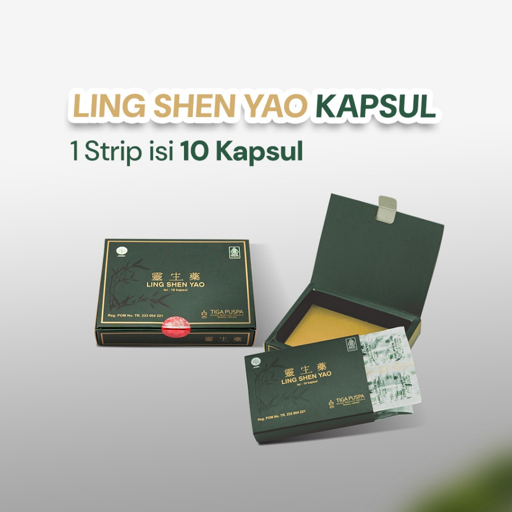 Obat Kista Herbal | Ling Shen Yao | Kanker Kista Miom | Kapsul