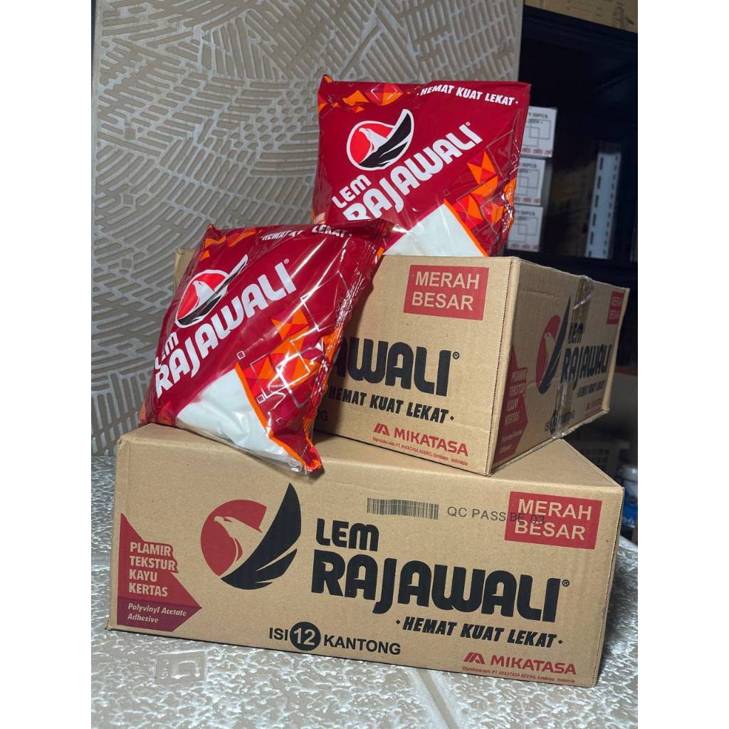 Jual Lem Rajawali Putih 1 Dus Isi 12 Pcs Plamir Dinding Interior ...