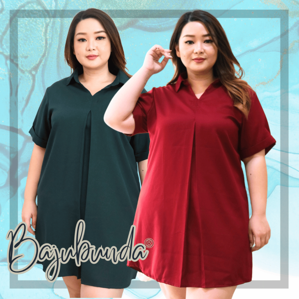 Jual Dress Jumbo Baju Big Size Helena Shopee Indonesia