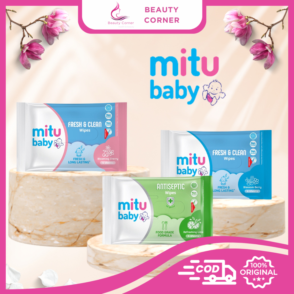 Jual Mitu Baby Wipes Tisu Basah | Shopee Indonesia