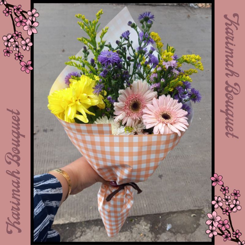 Jual KIRIM INSTANT! Buket Bunga Wisuda Mix / Bouquet Bunga / Bucket ...