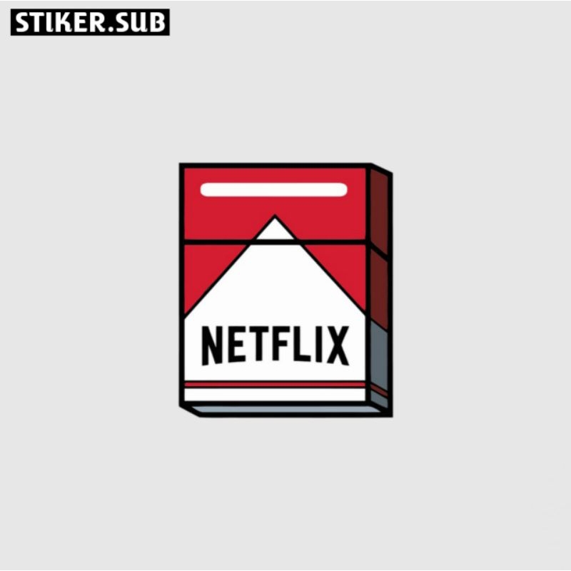 Jual Stiker|sticker Netflix|sticker aesthetic|sticker laptop|sticker hp ...