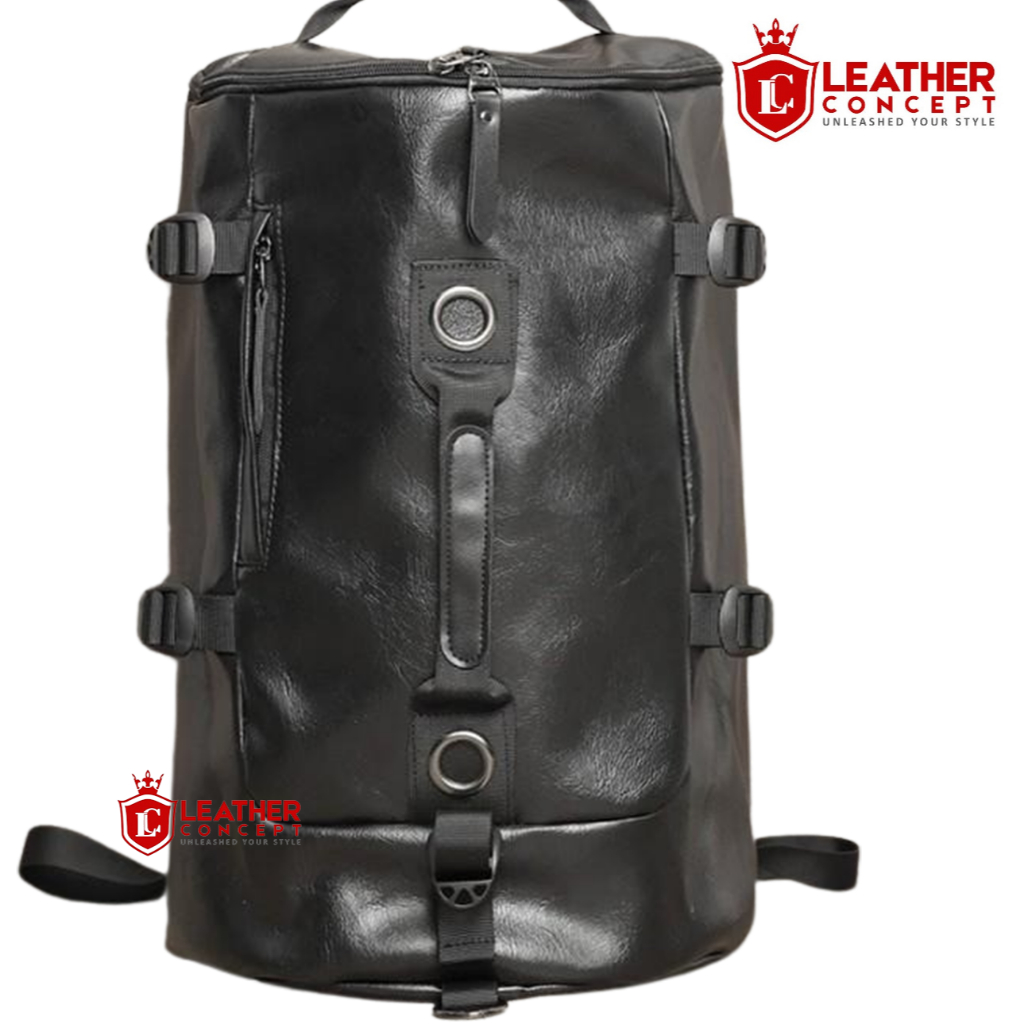 Jual LEATHER CONCEPT Tas Ransel Kulit Pria Backpack Pria Waterproof ...