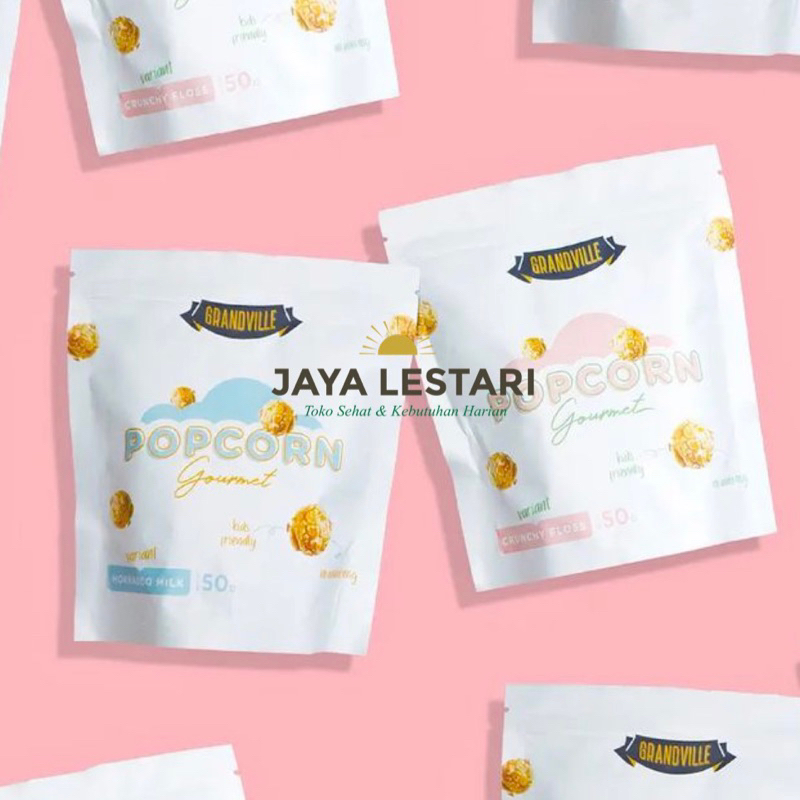 Jual Grandville Popcorn Gourmet (2 Varian Rasa) (50g) | Shopee Indonesia