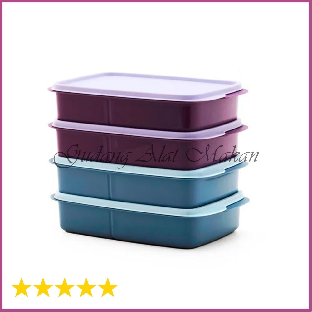 Jual TUPPERWARE Divided Lunch Box Cool Teen Lunch Box | Shopee Indonesia