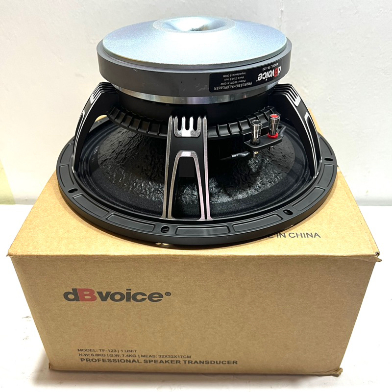 Jual Speaker Component dBvoice TF123 Original 12 inch Komponen TF 123 ...