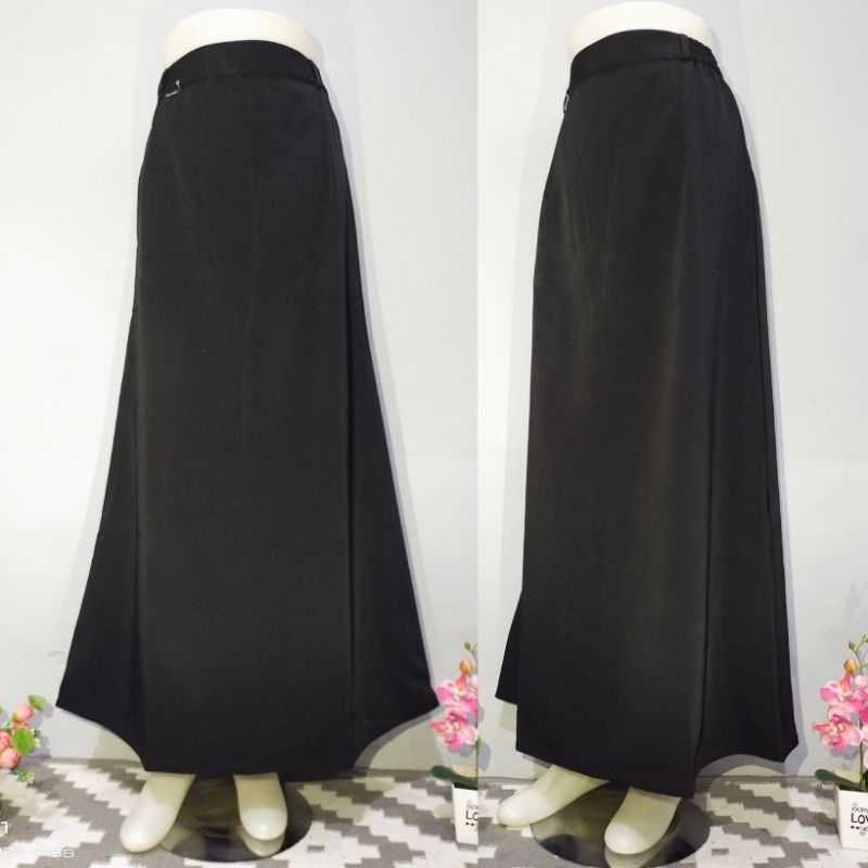 Jual Rok seragam pramuka pembina/Rok pramuka guru model A line pinggang ...