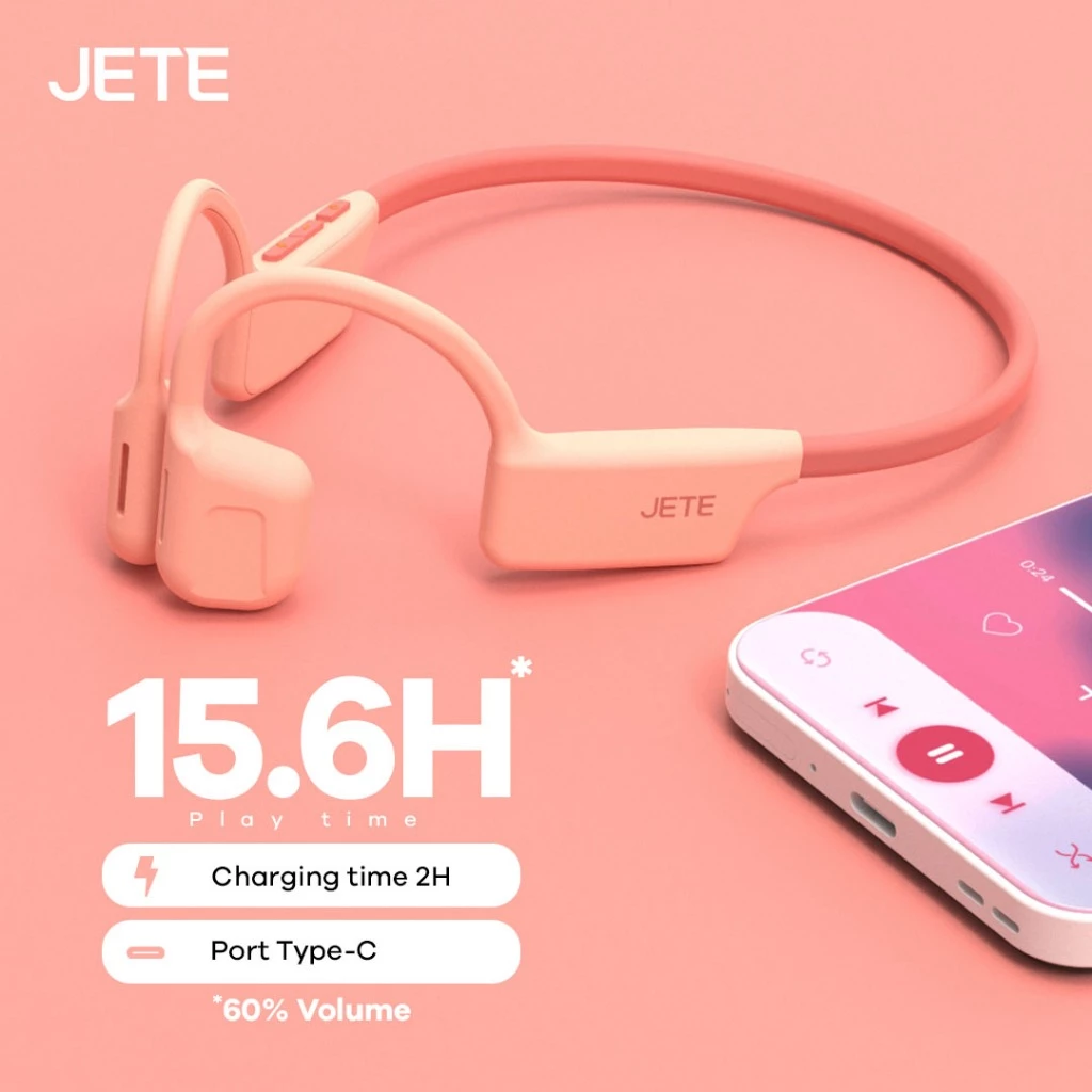 Sport Headset Bluetooth IPX4 Sweatproof JETE Open Style
