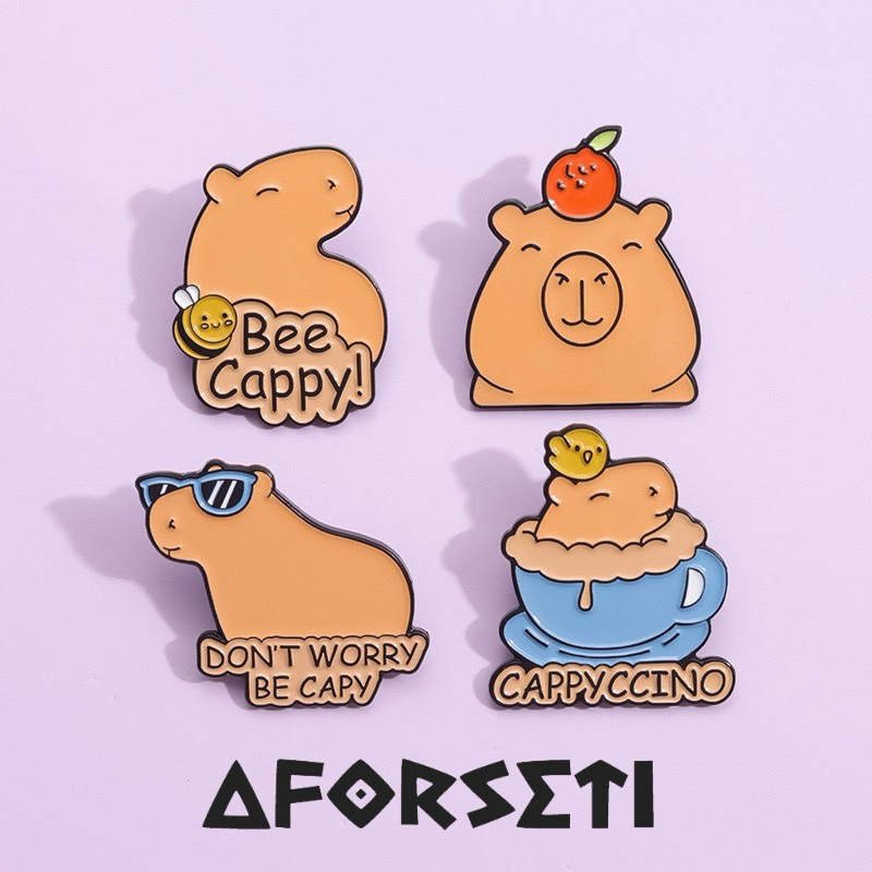 Jual PIN ENAMEL “CAPYBARA