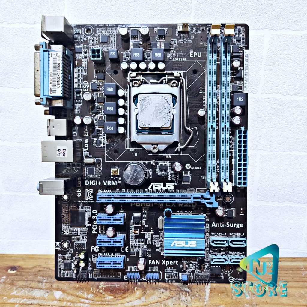 Desktop Asus P8h61 Asus H61 H61M P8H61 M LX3 Plus DDR3 Motherboard