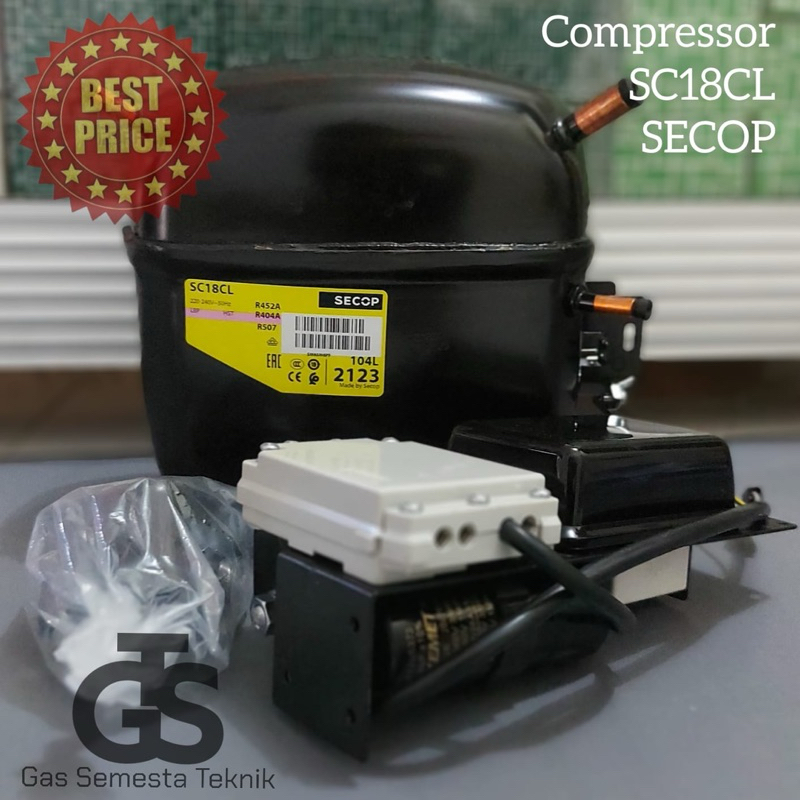 Jual COMPRESSOR SECOP SC18CL | KOMPRESOR SC 18 CL SECOP | Shopee Indonesia