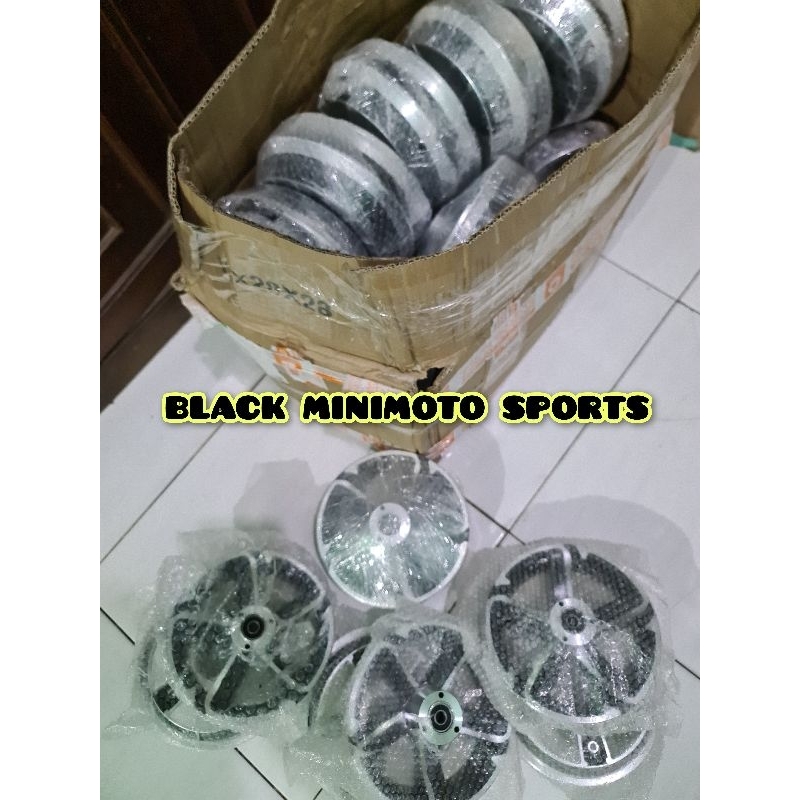 Jual Velg Racing CNC Aluminium Scooter Goped X5 Pisah 2- Velg Rim Wheel ...