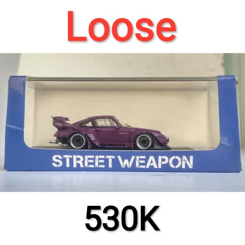 Jual Diecast Mini Scale 64 Street Weapon Porsche RWB Rotana Low Wing ...