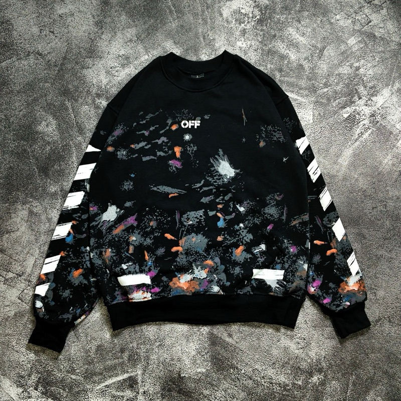 Galaxy crewneck off white hotsell