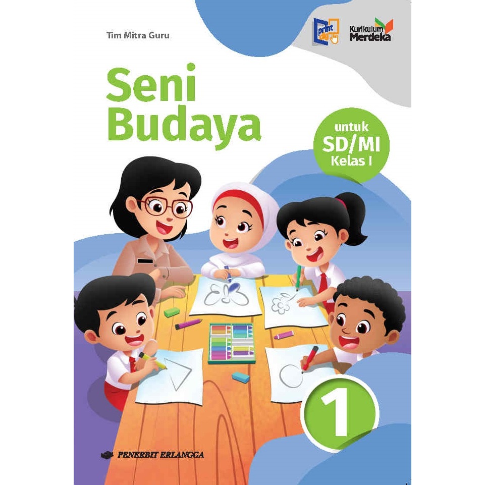Jual SENI BUDAYA SD/MI KELAS 1 2 3 4 5 6 KM KURIKULUM MERDEKA ORIGINAL ...