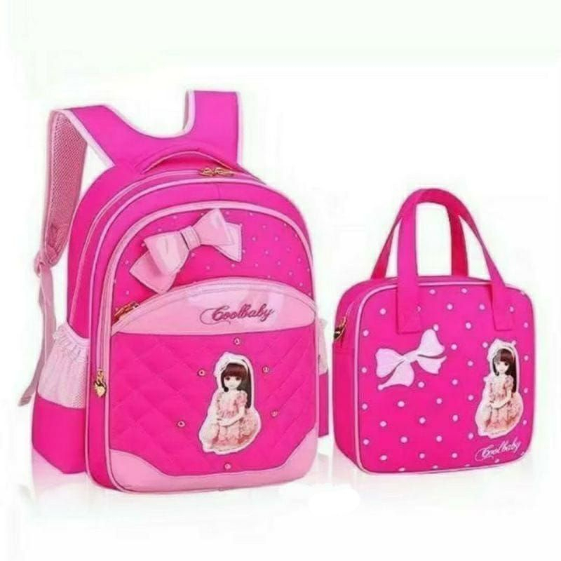 Jual Tas ransel anak perempuan Balqis/tas sekolah anak TK SD 2in1 ...
