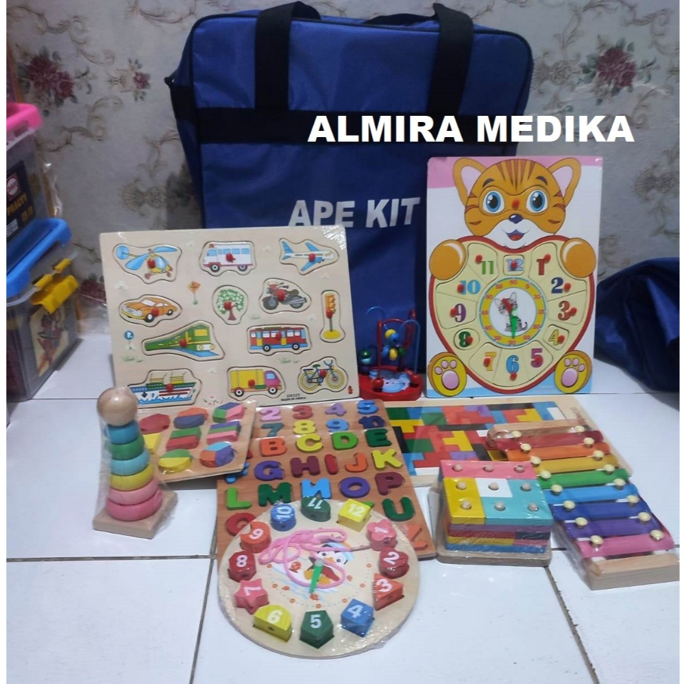 Jual Ape Kit SDIDTK Program BKKBN Mainan Edukatif Kayu | Shopee Indonesia