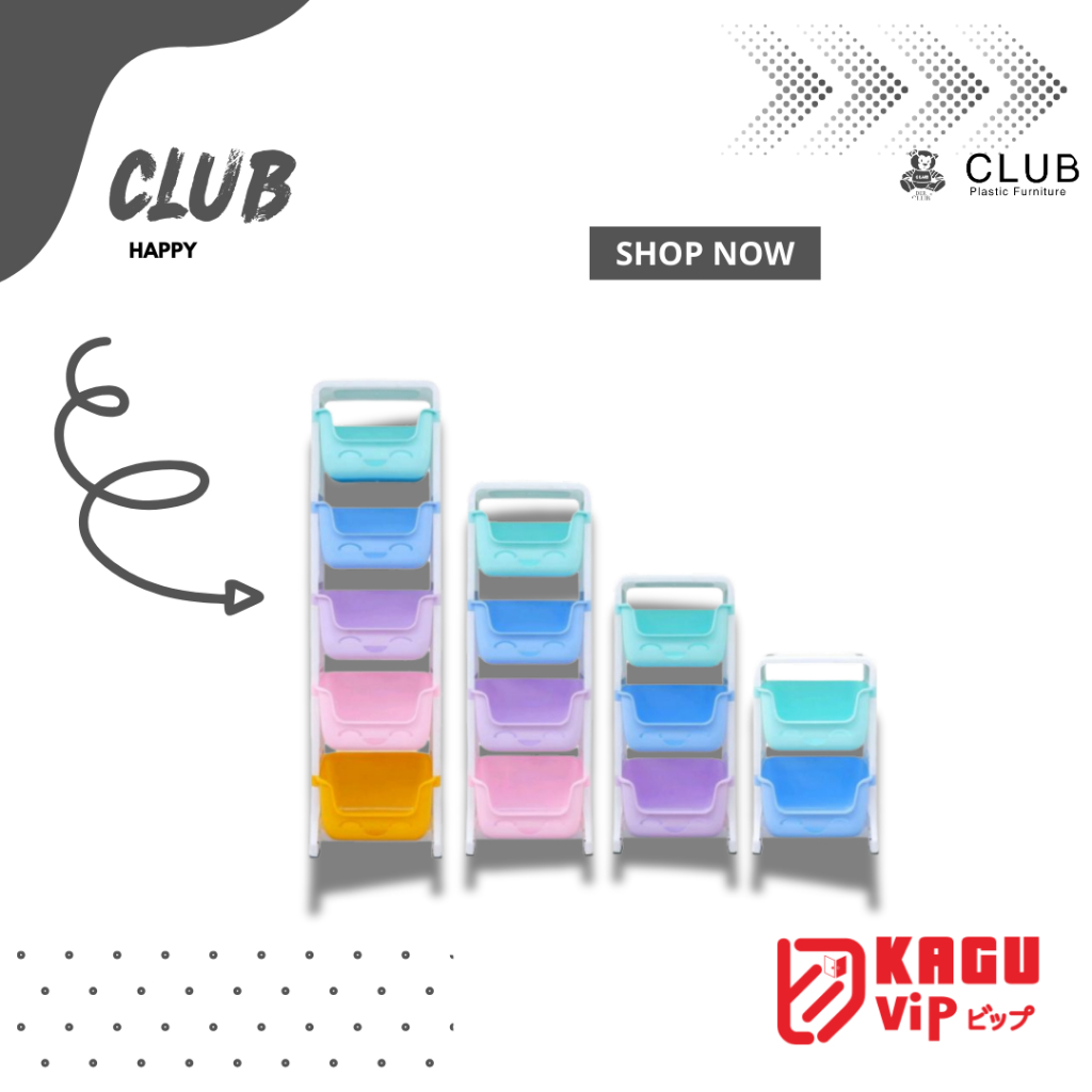 Jual Rak Serba Guna CLUB Hapy | Shopee Indonesia