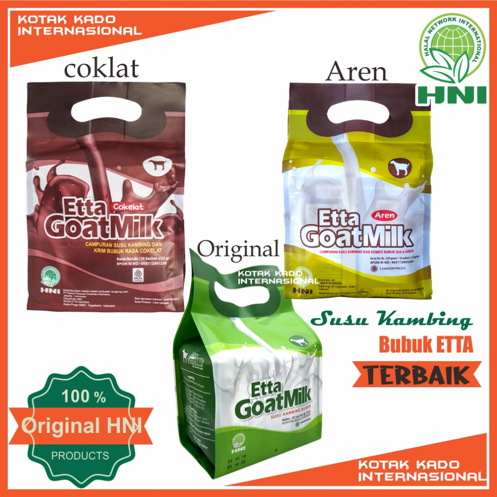 Jual ETTA GOAT MILK ORIGINAL, COKLAN DAN AREN | Shopee Indonesia